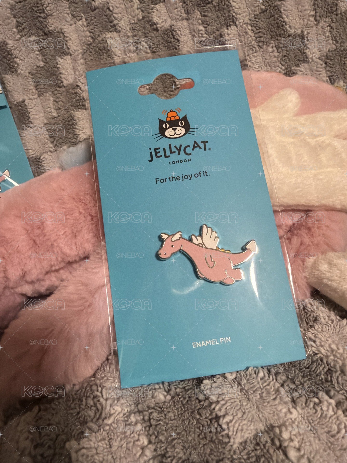 JELLYCAT*Duskrise Dragon 最高等級會員限定娃娃，附專屬徽章