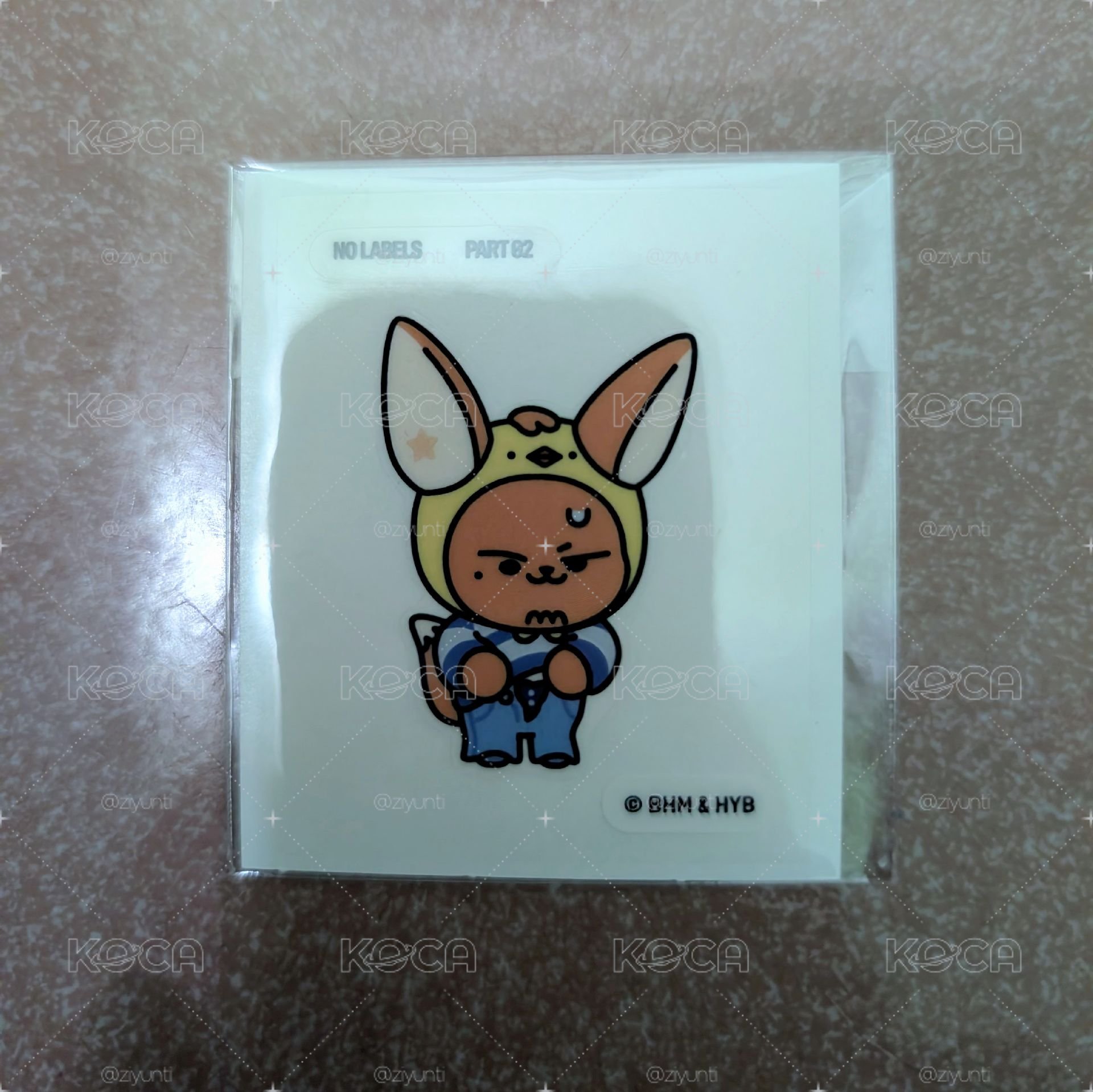 黃春 拉褲子貼紙