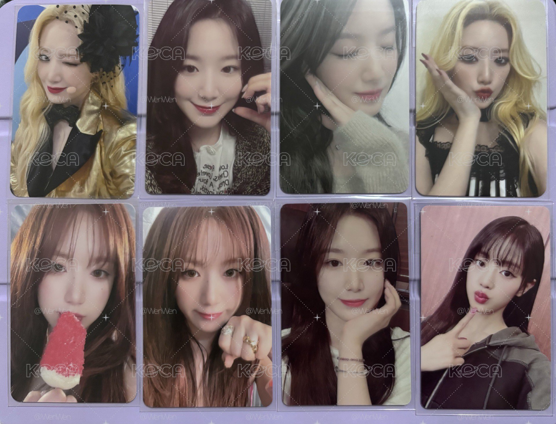 i-dle 特典卡