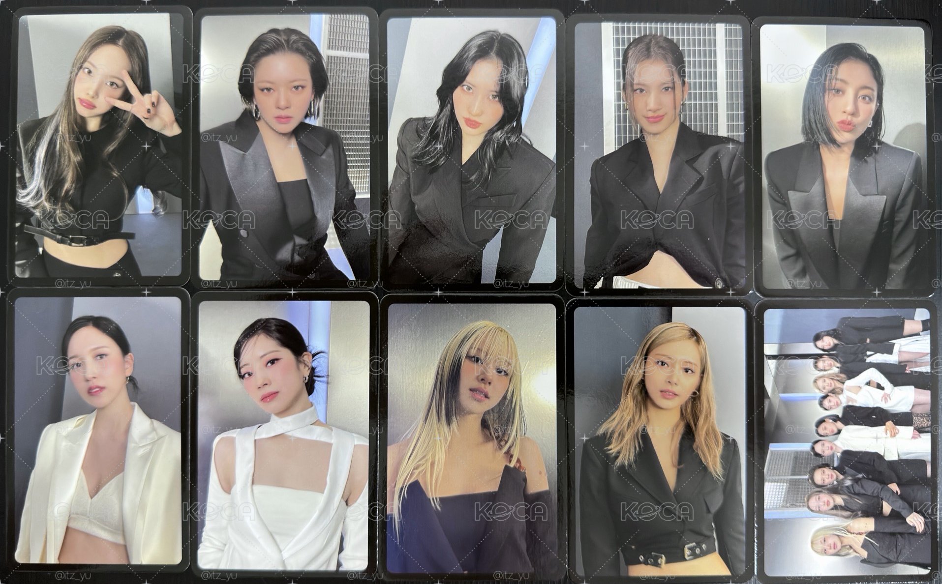 TWICE迷12 ready to be預售禮&娜璉專卡