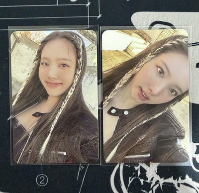 TWICE迷12 ready to be預售禮&娜璉專卡