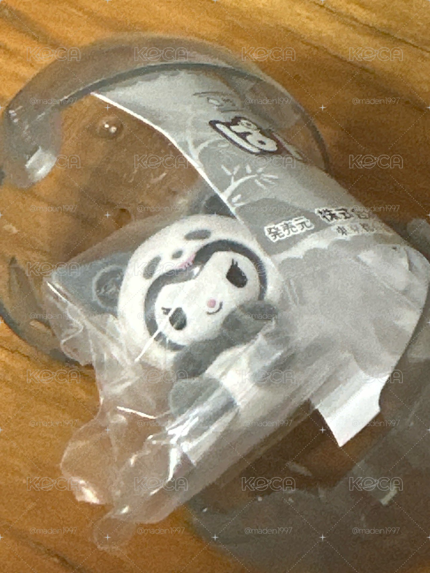酷洛米 熊貓絨植扭蛋
