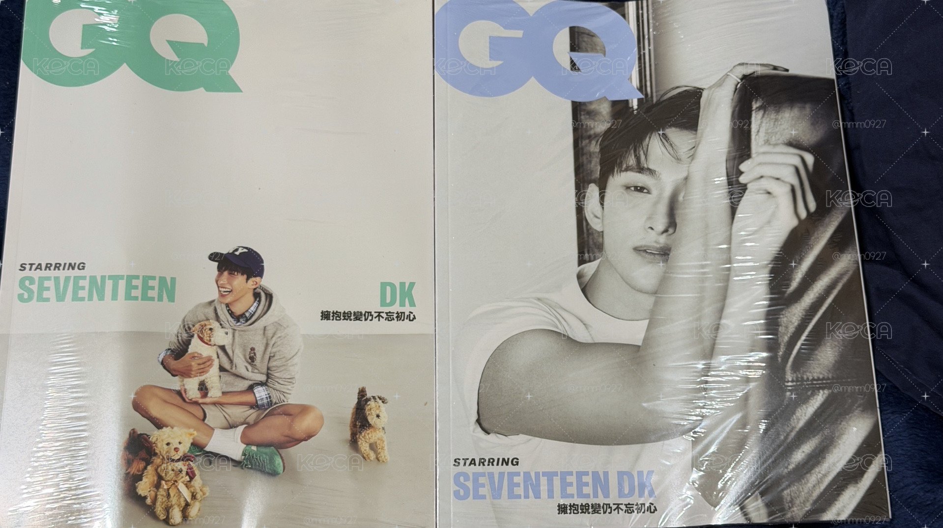DK-GQ雜誌 兩版一起