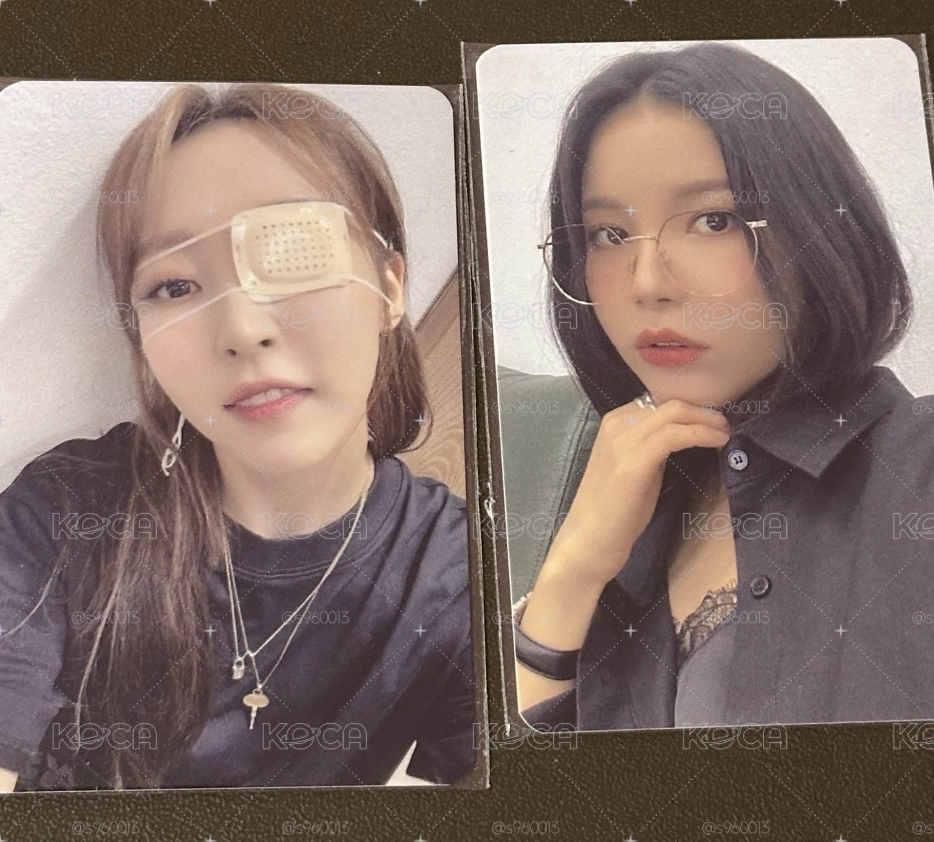 MAMAMOO WAW mmt3.0 眼罩星 細框眼鏡容 特典卡