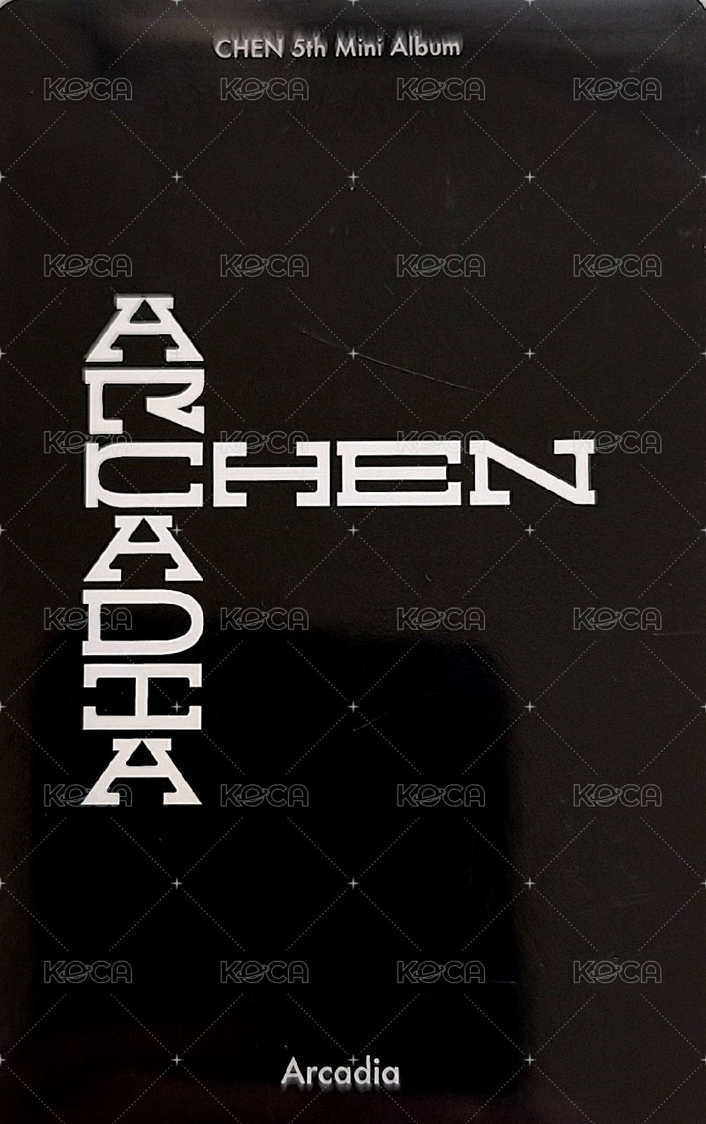 Arcadia 專輯卡 Kiwee Ver. 背面