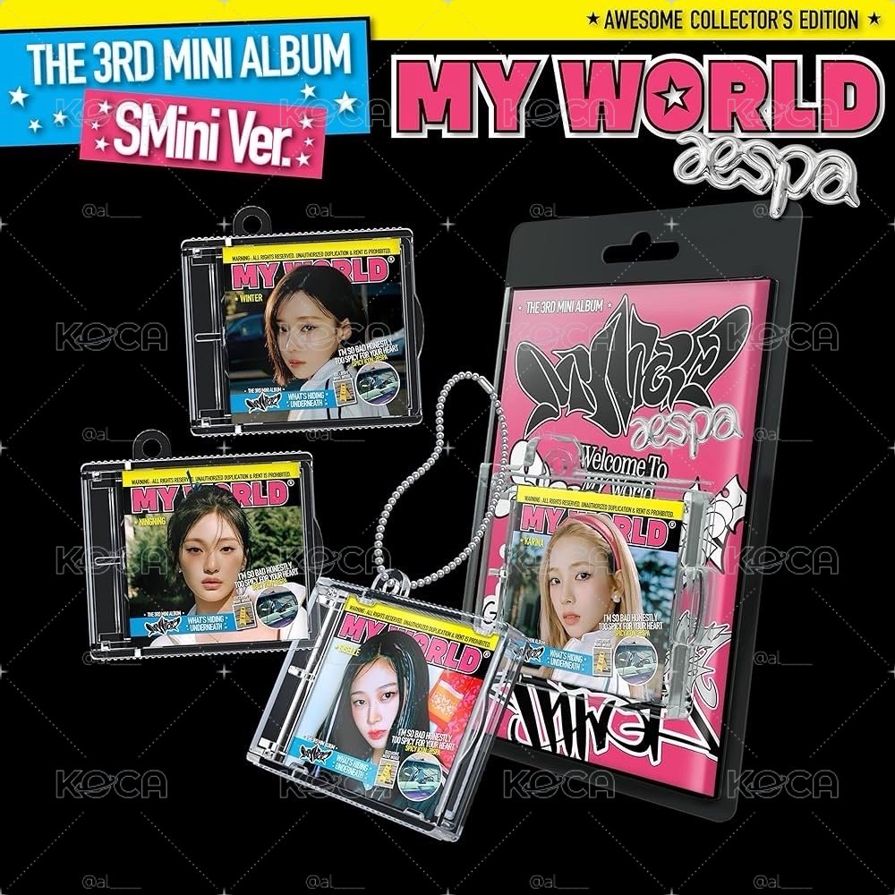 aespa MY WORLD smini Ver. (Giselle)