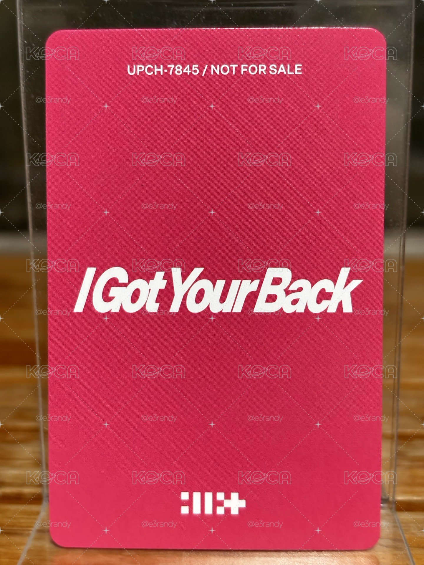 MINJU ILLIT I Got Your Back JP 單封 專輯卡 