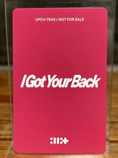 MINJU ILLIT I Got Your Back JP 單封 專輯卡 