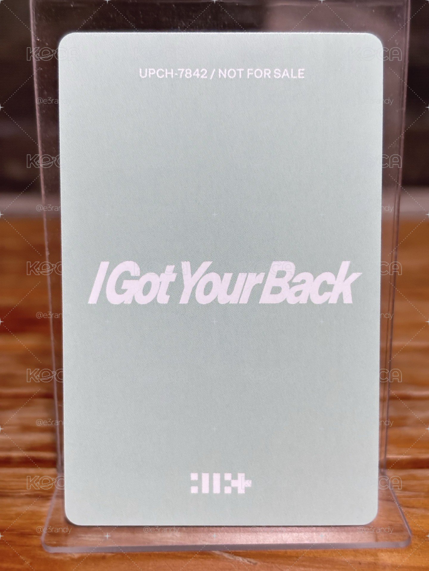 ILLIT I Got Your Back JP 初回限定盤 分隊卡 專輯卡 