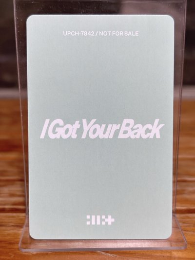 ILLIT I Got Your Back JP 初回限定盤 分隊卡 專輯卡 