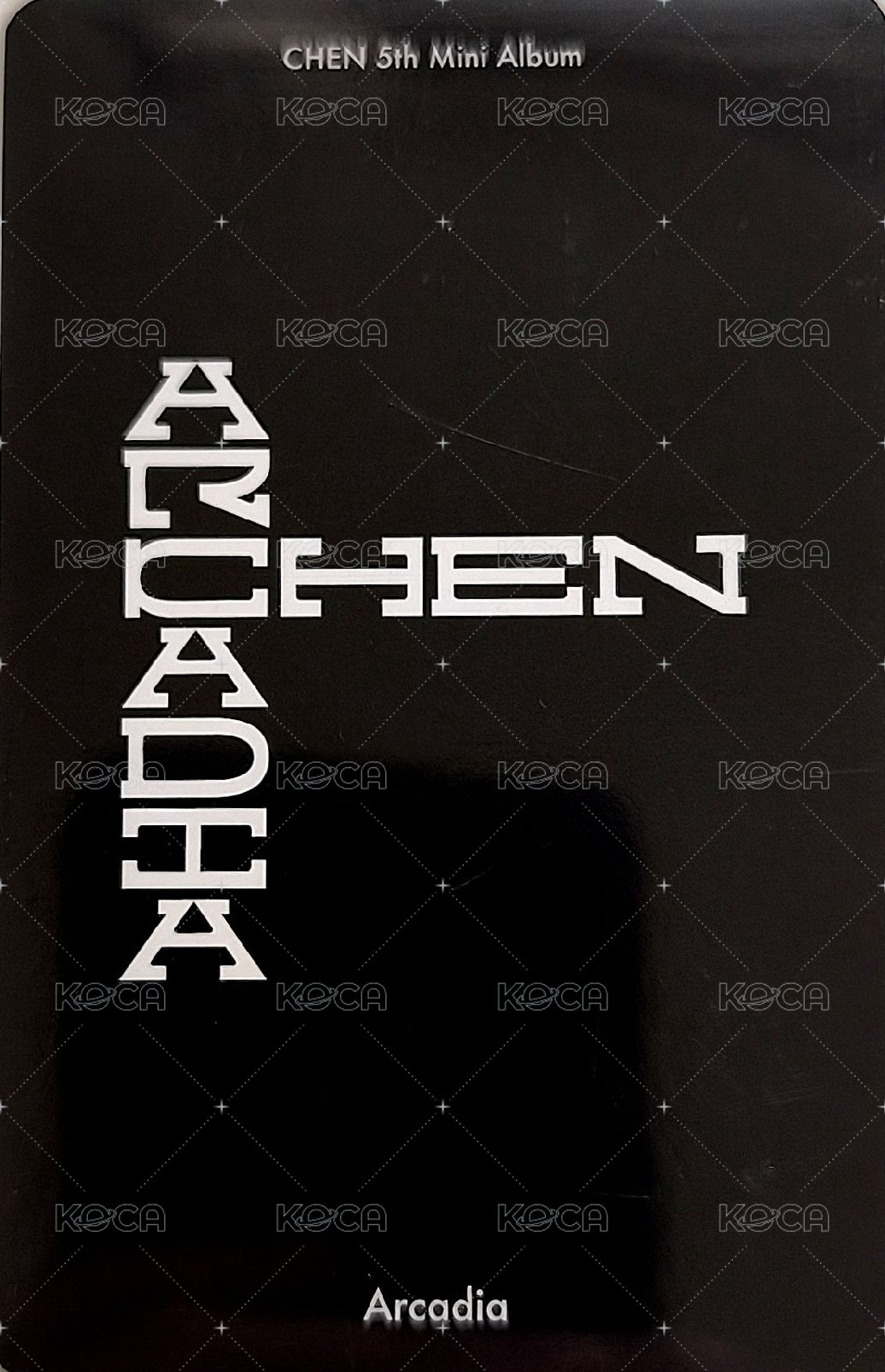 Arcadia 專輯卡 Kiwee Ver. 背面