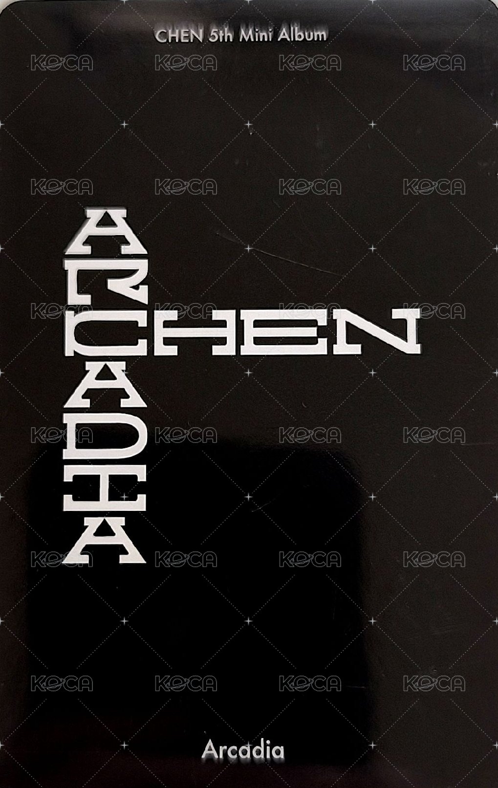 Arcadia 專輯卡 Kiwee Ver. 背面