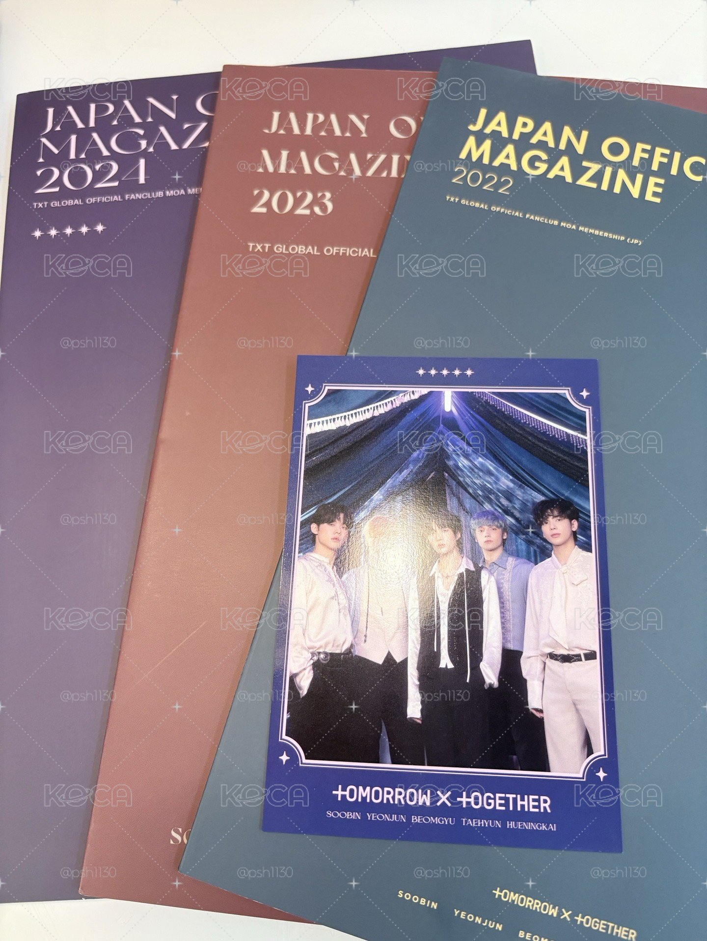 TXT 日本會員誌 會報 三期四期五期 