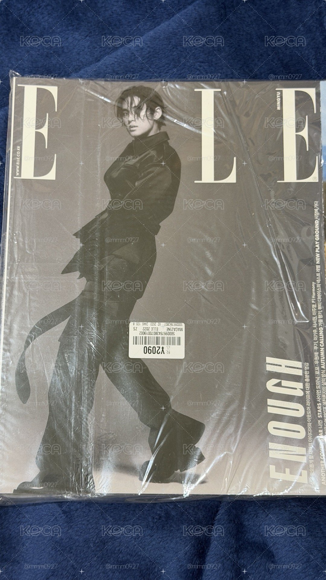 ELLE 2022.10 C Type Mingyu封面