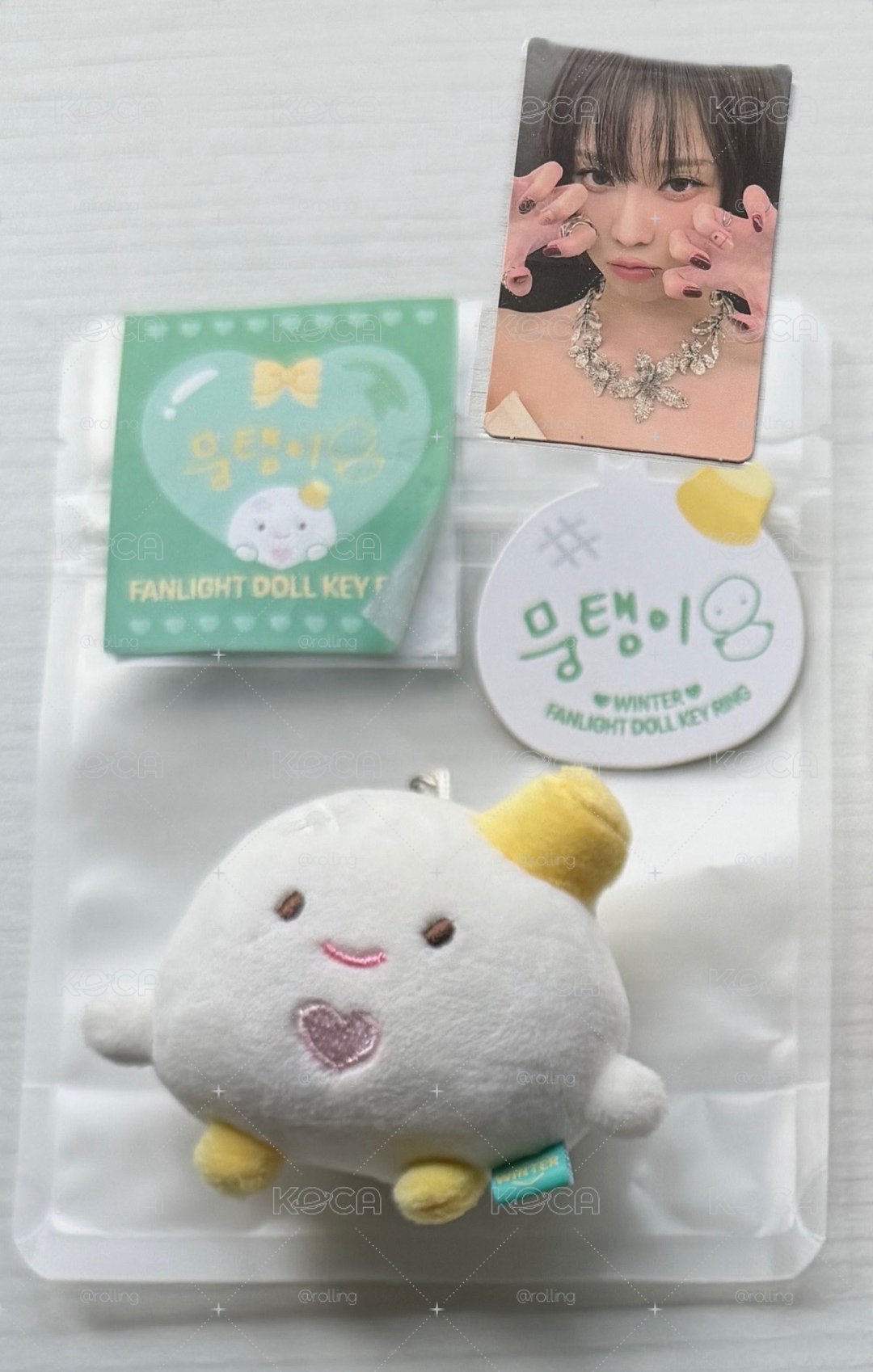冬 二巡手燈娃+生日卡