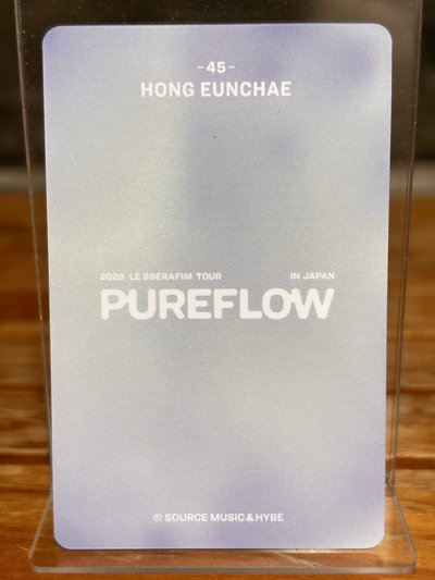 洪恩採 EUNCHAE 2026 日巡 Pureflow 隨機卡 45