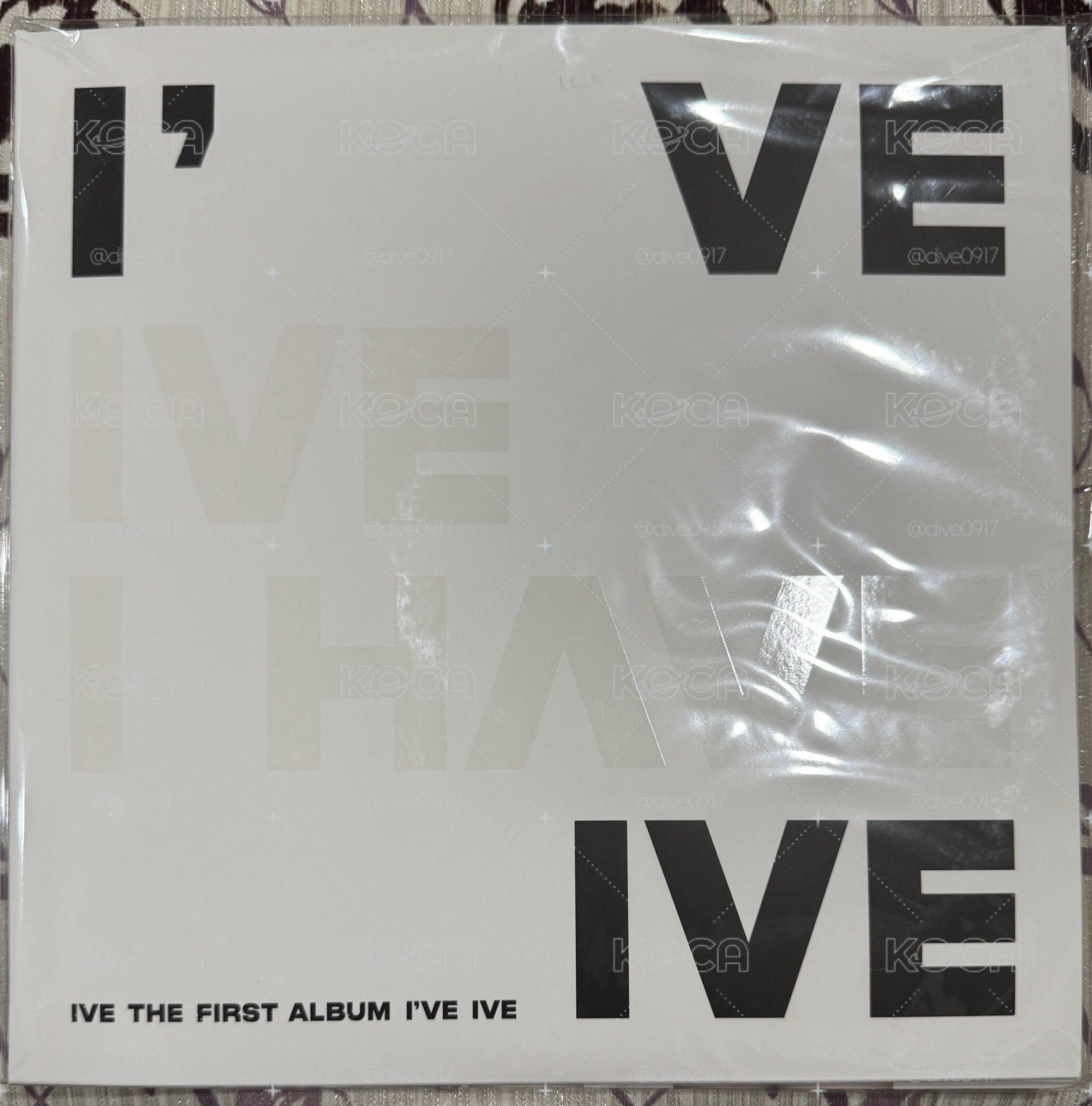 IVE 正規一 I've IVE 白膠唱片 LP 黑膠（全新未拆）