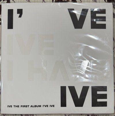 IVE 正規一 I've IVE 白膠唱片 LP 黑膠（全新）