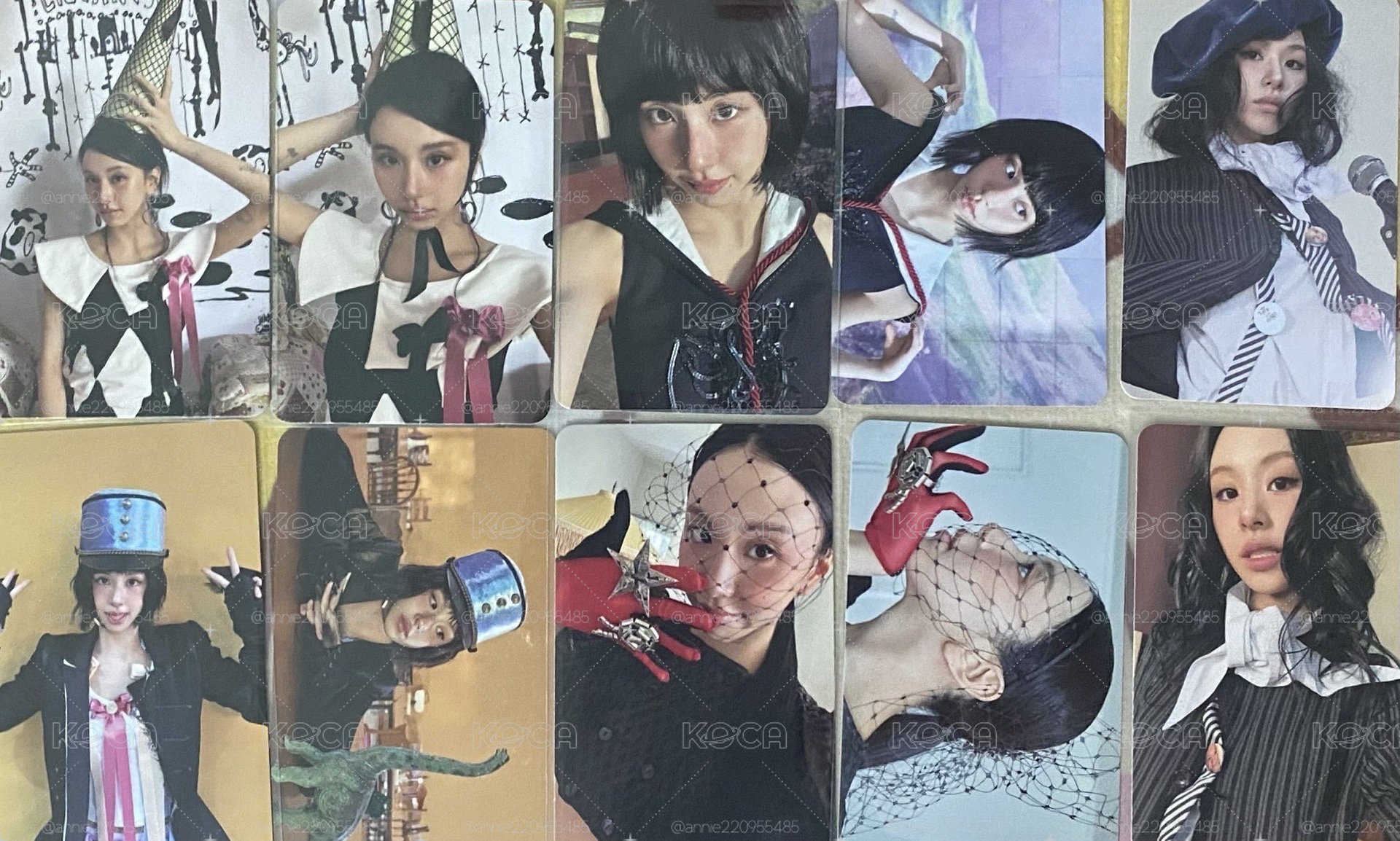 TWICE 全成員小卡區