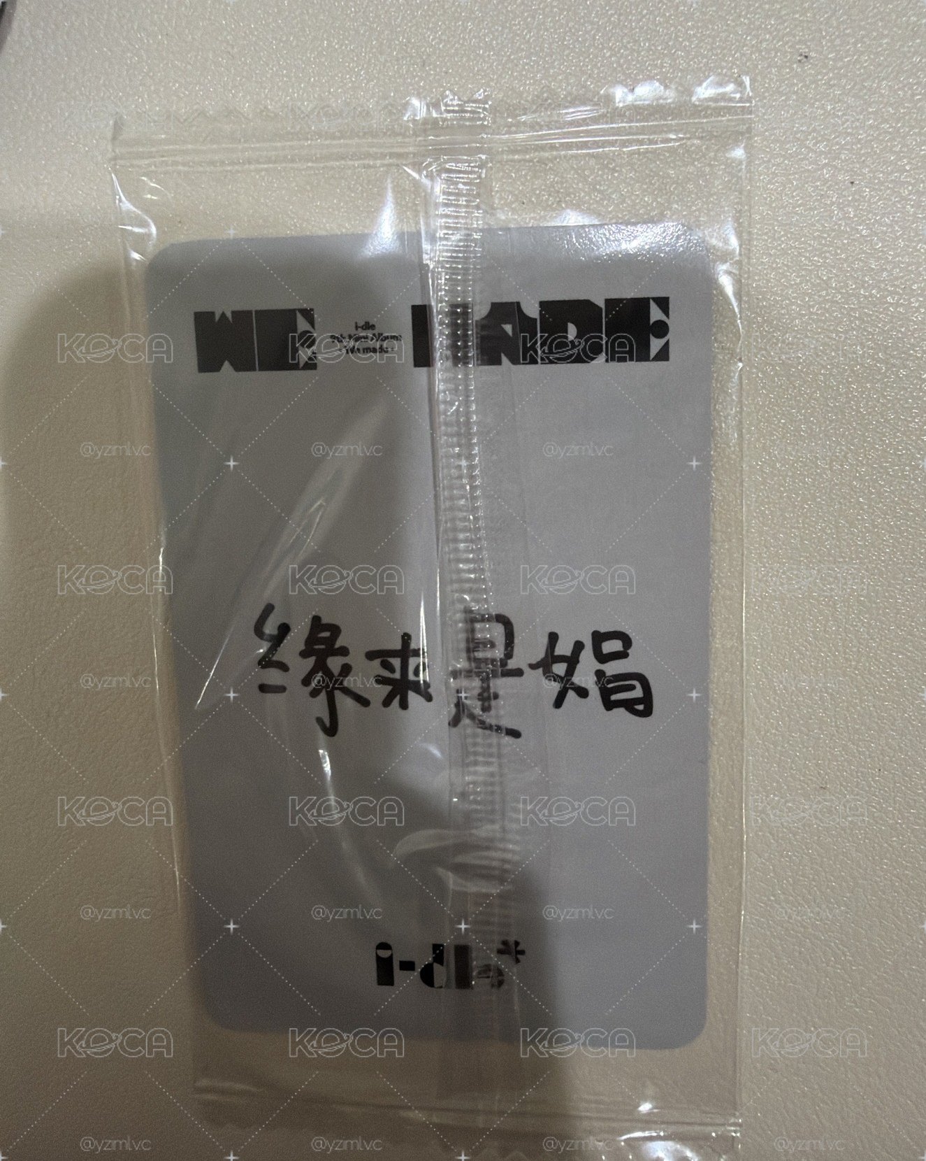 小娟k4特典卡 中卡