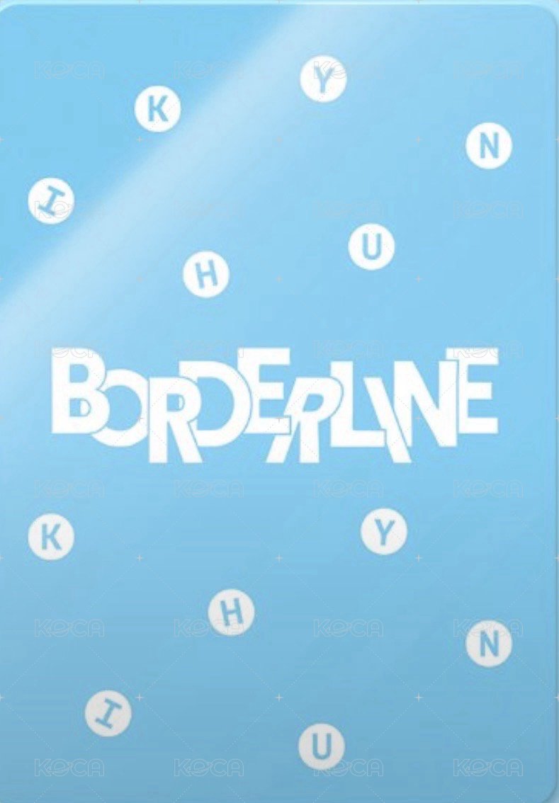 BORDERLINE 專輯卡 TRAVEL KIT VER. 背面