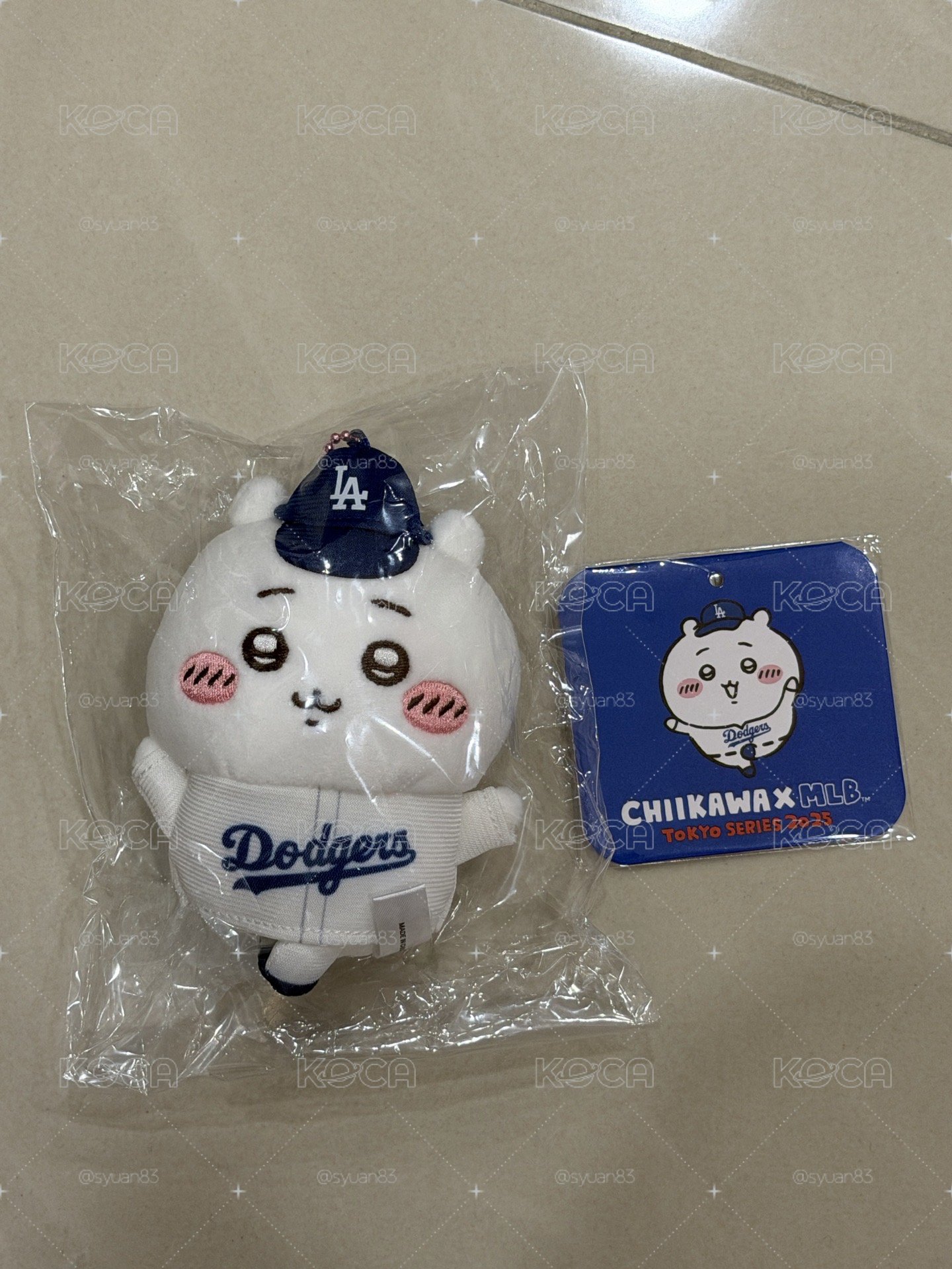 吉伊卡哇 MLB聯名 道奇吉伊