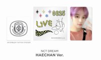 SMTOWN LIVE 2022 NCT DREAM 紋身貼紙 