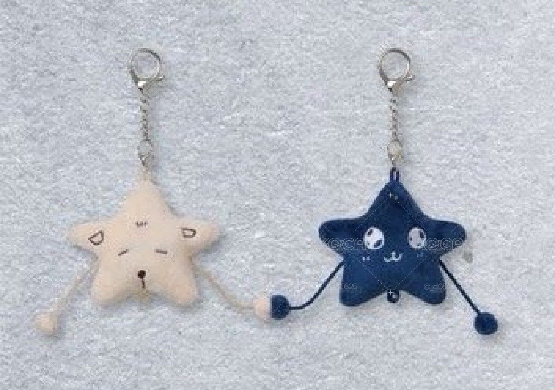 東京場星星鑰匙圈