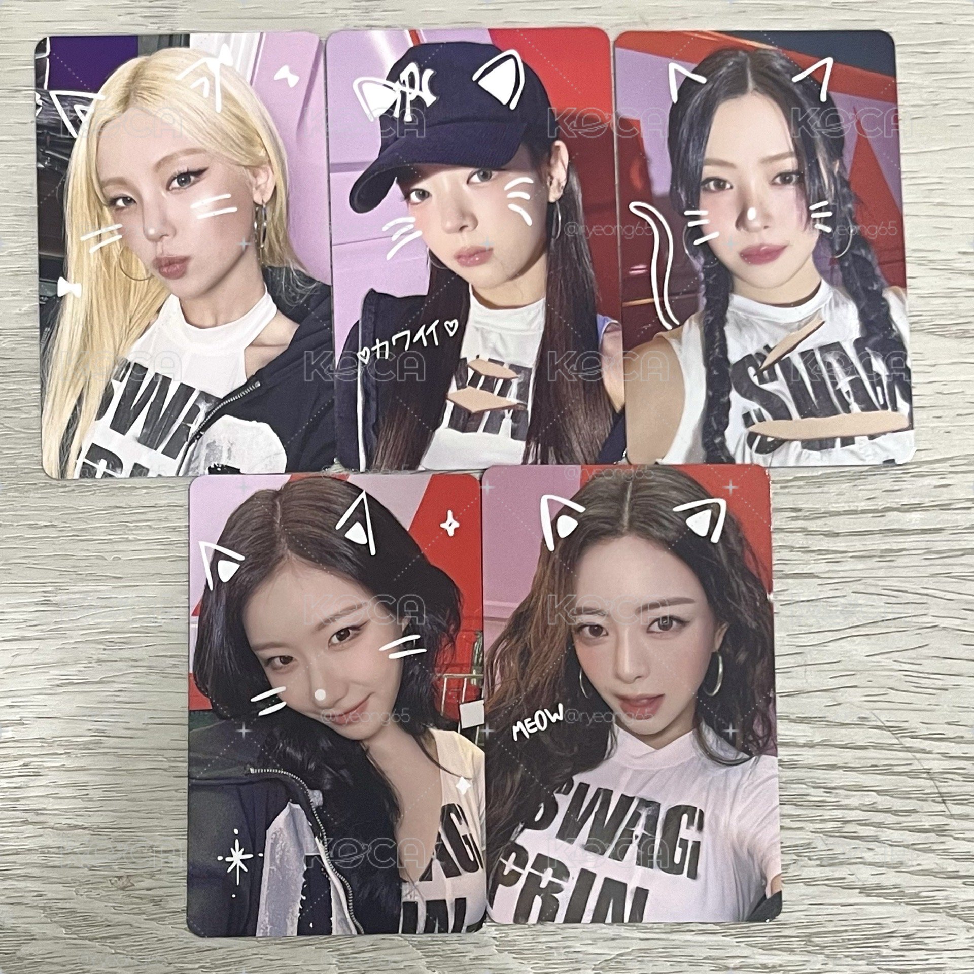 ITZY｜三巡｜日周滿額卡