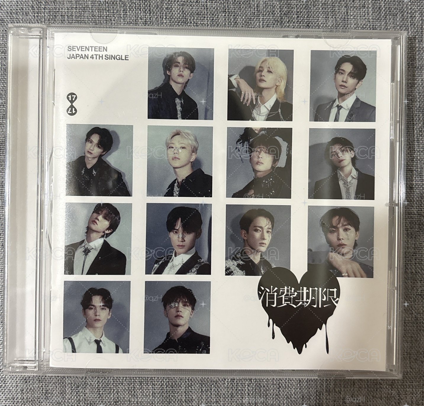 SEVENTEEN JAPAN4TH SINGLE 消費期限 空專