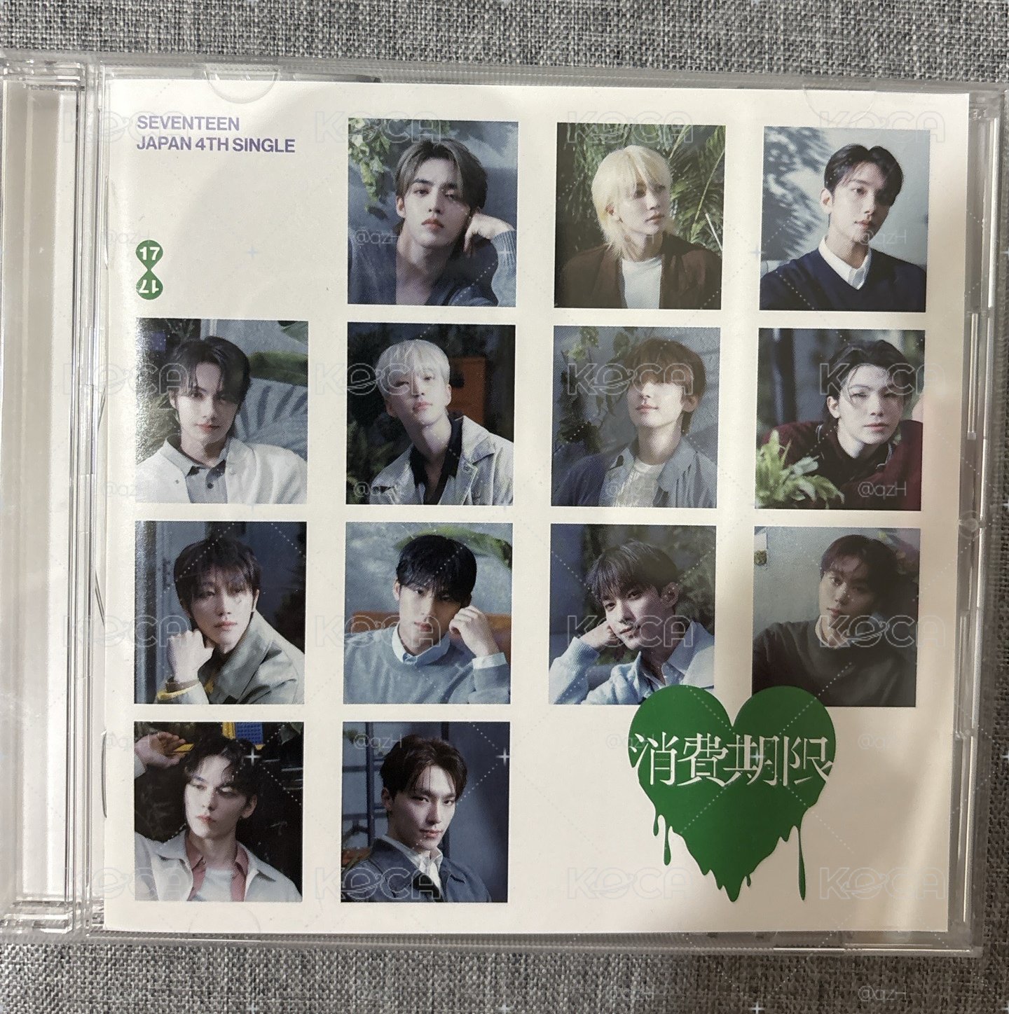 SEVENTEEN JAPAN4TH SINGLE 消費期限 空專
