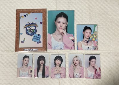 i-dle Kcon 明信片 小卡組