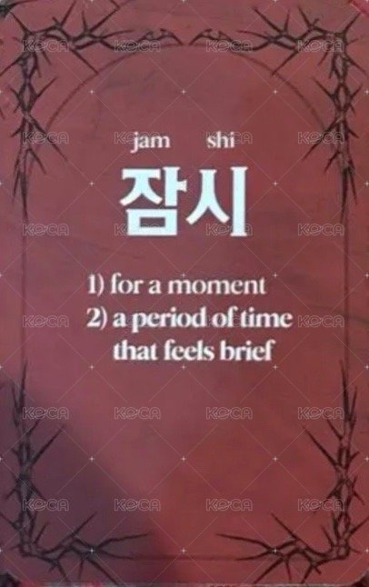 ENHYPEN Lyrics Guide Binder Book 歌詞卡  背面