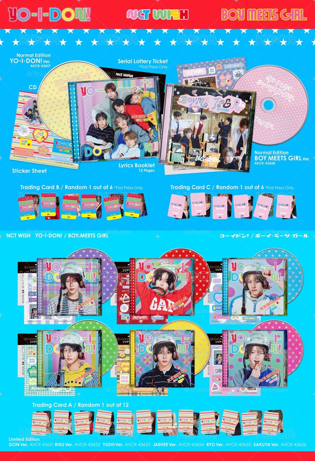YO-I-DON!/ BOY MEETS GIRL全專