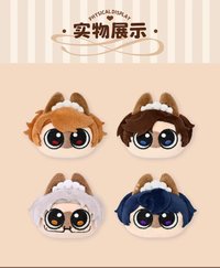 小豆泥 毛絨髮夾