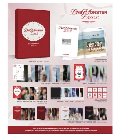 BABYMONSTER 2周年アニバーサリーweverseトレカ 6枚セット B BABYMONSTER 2周年アニバーサリー weverse トレカ6枚セットB