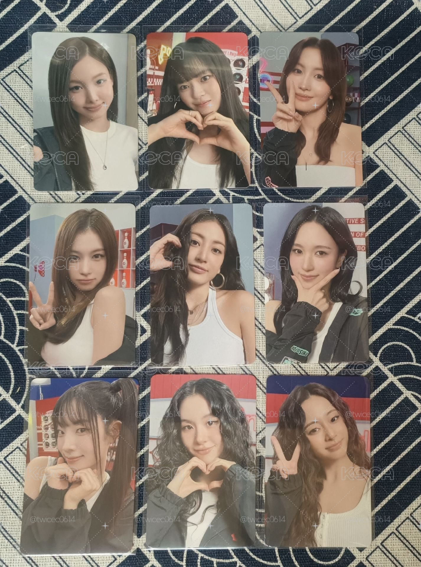 twice 新國立入場卡一套