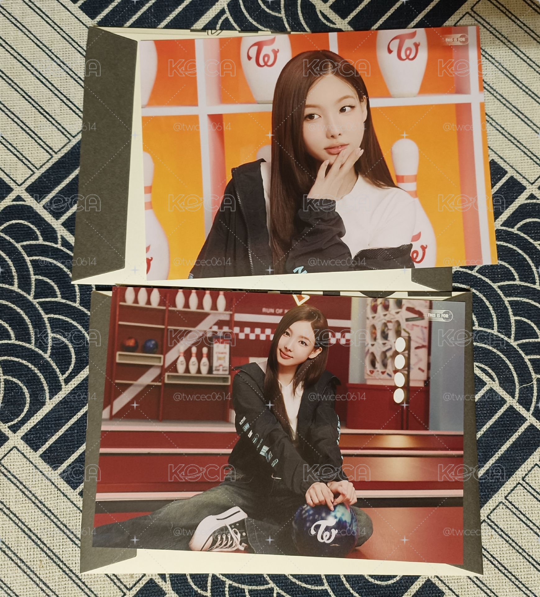 twice 娜璉 新國立大卡兩張