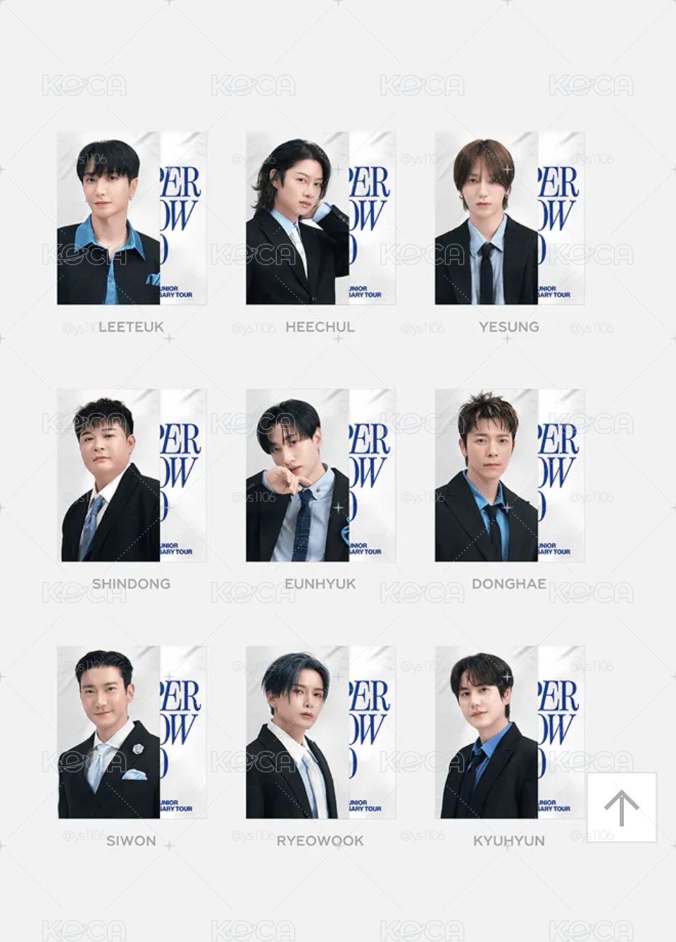 SUPER JUNIOR藝聲 SS10 手幅 