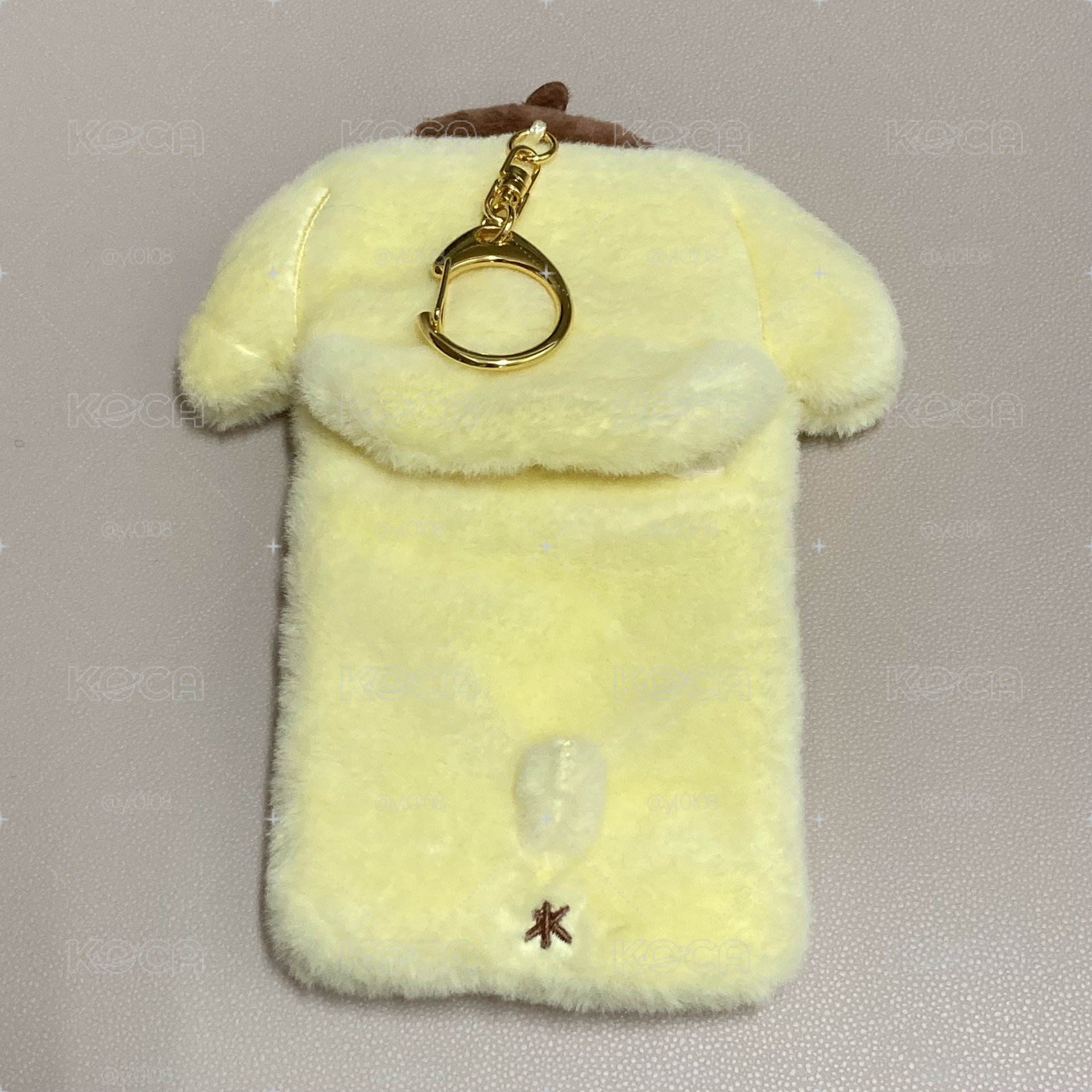 布丁狗 絨毛卡套