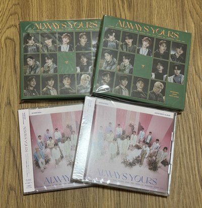 💙SEVENTEEN 日本精選專 ALWAYS YOURS D盤 標準盤 未拆專