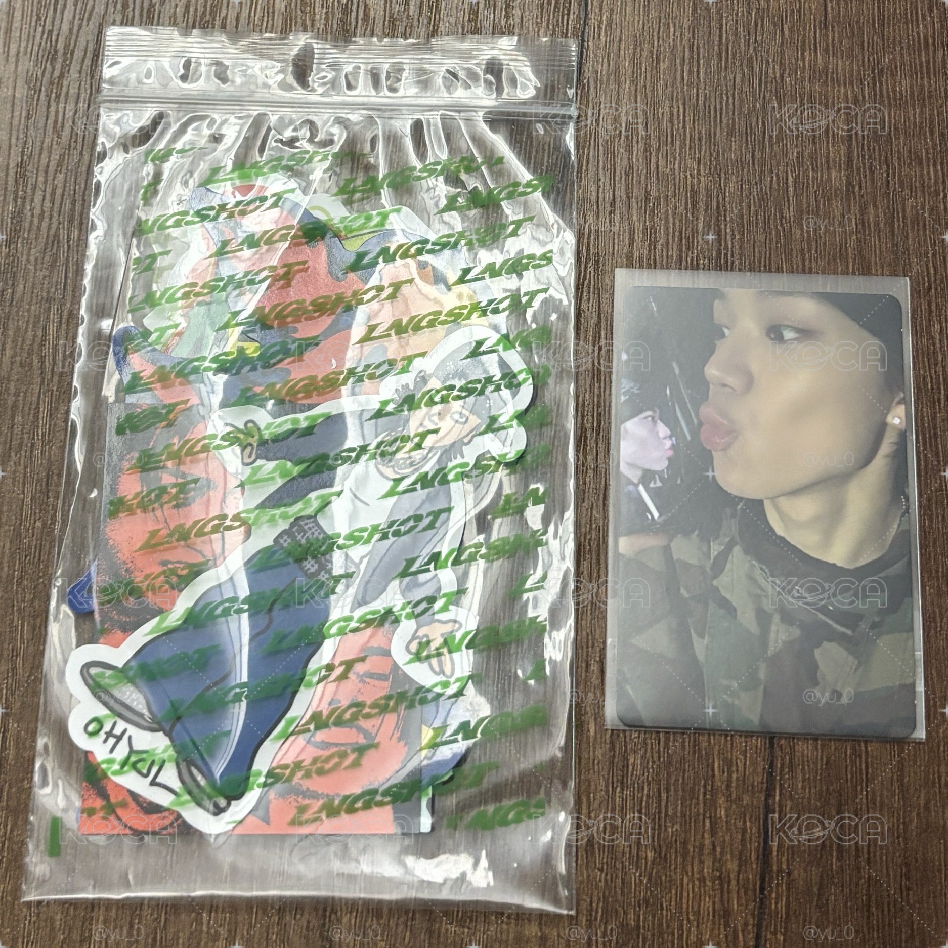 五律雜誌專卡+貼紙