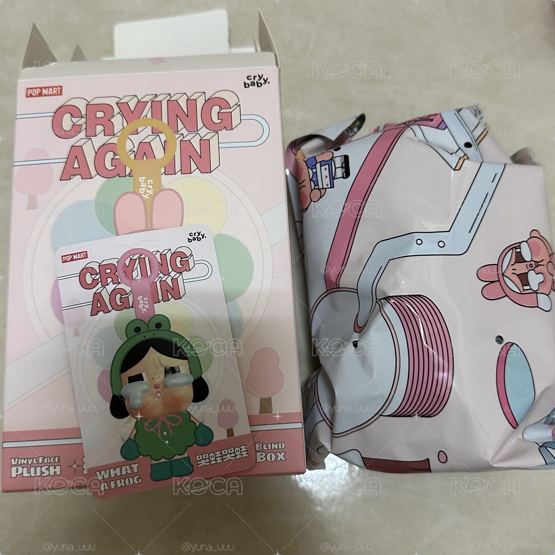 泡泡瑪特哭娃工廠 哭蛙哭蛙