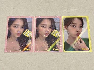 IU x 利口樂（7-11款、全家款）小卡