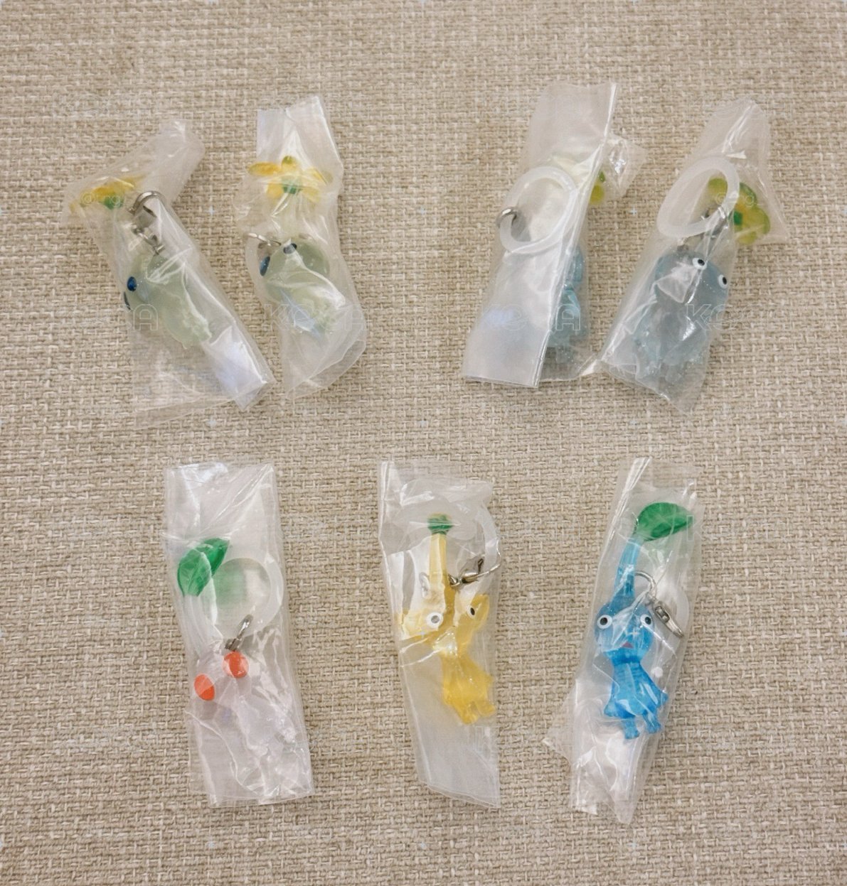 BANDAI萬代 皮克敏標記吊飾 第二彈