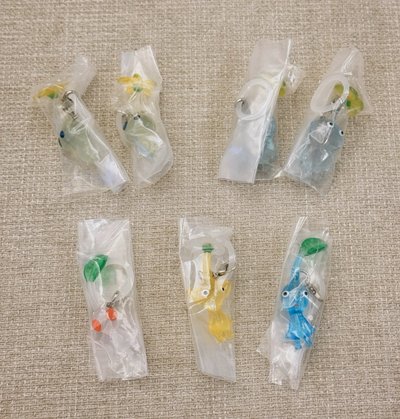 BANDAI萬代 皮克敏標記吊飾 第二彈
