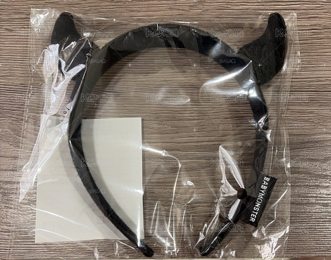 黑色惡魔角髮箍