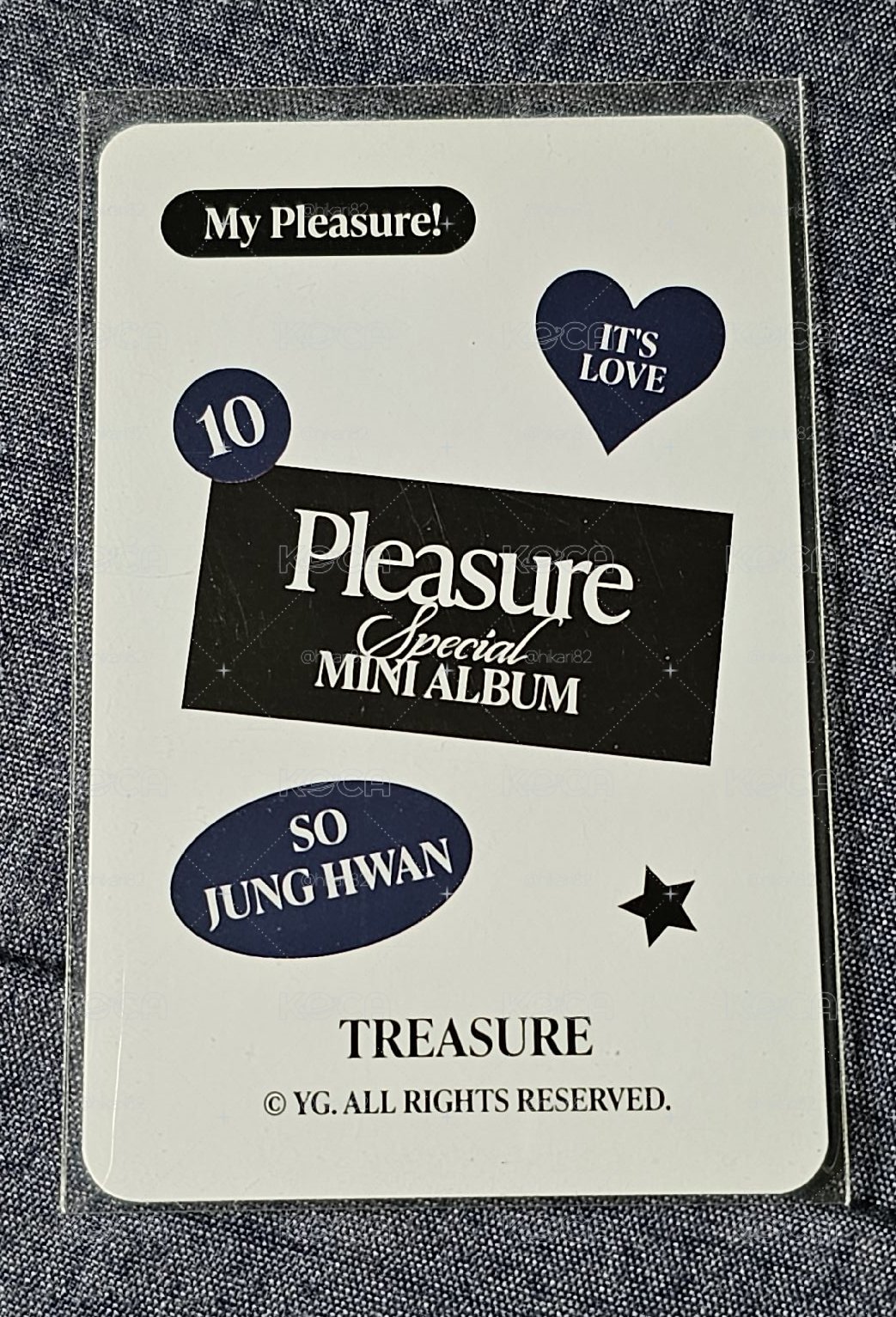 TREASURE PLEASURE SO JUNGHWAN 🐮