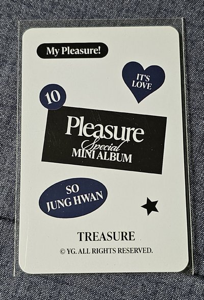 TREASURE PLEASURE SO JUNGHWAN 🐮