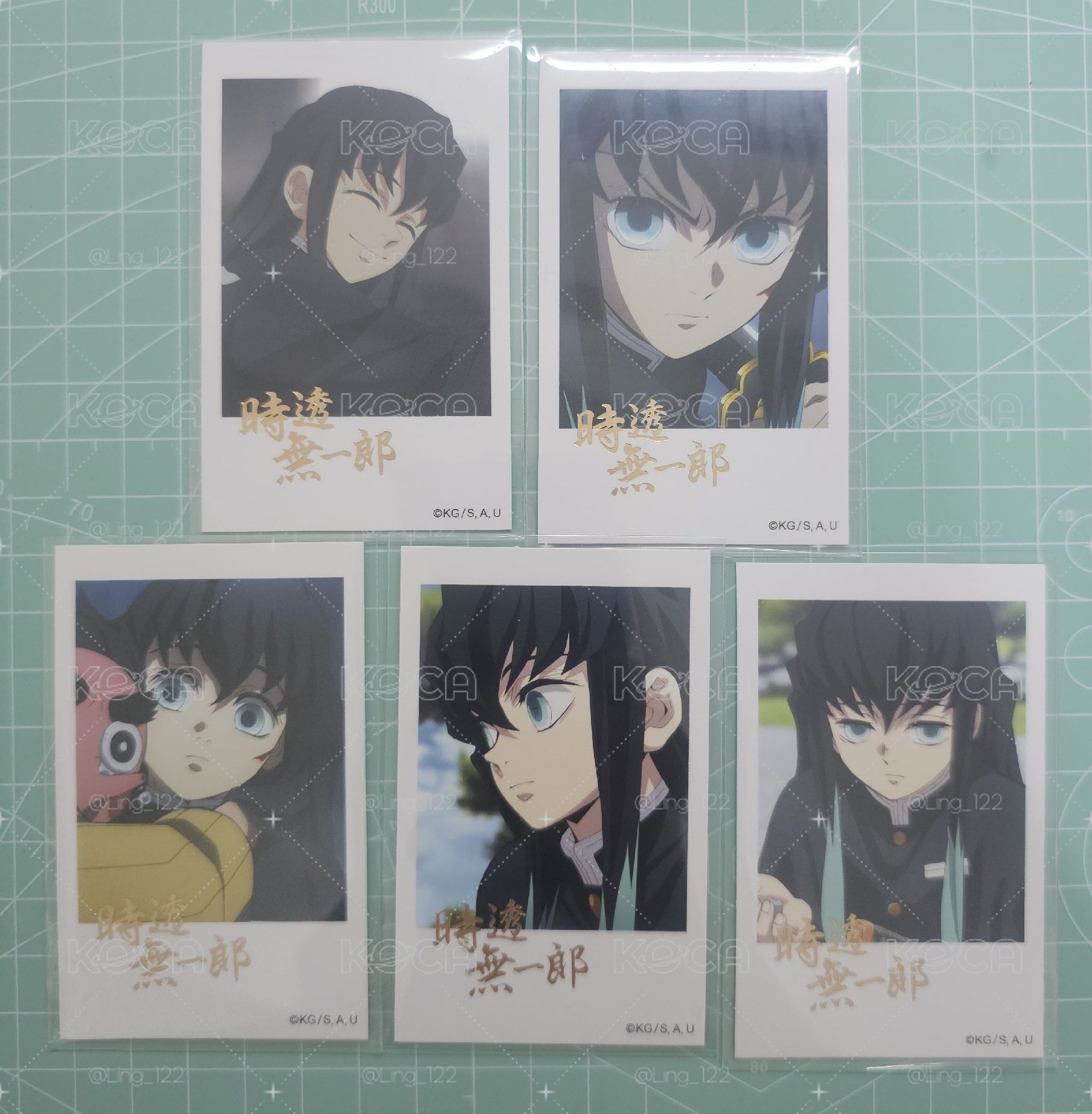 時透無一郎 金簽拍立得一套含普卡